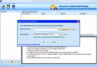 Repair MS Outlook screenshot